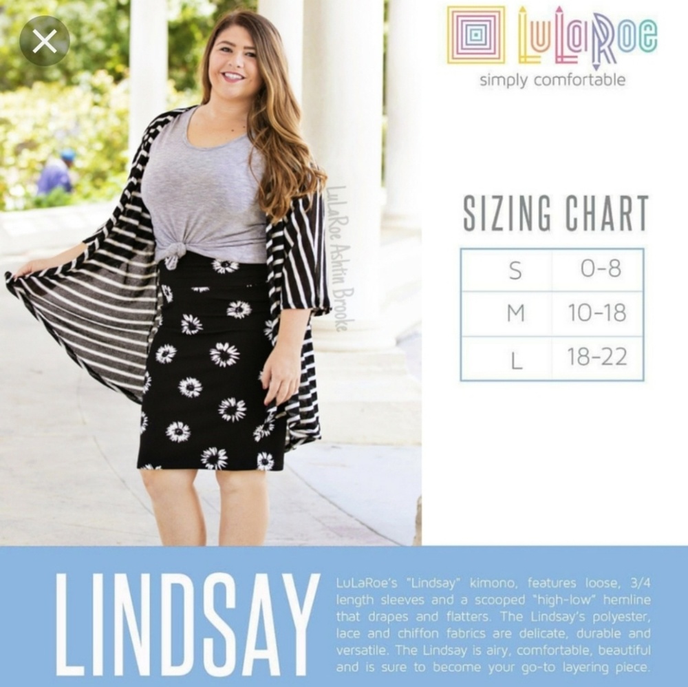 Lularoe Lindsay kimono - Picture 6 of 6